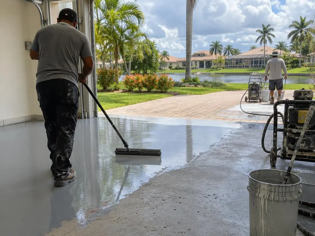 Commercial & Warehouse Floor Epoxy in Davie, FL