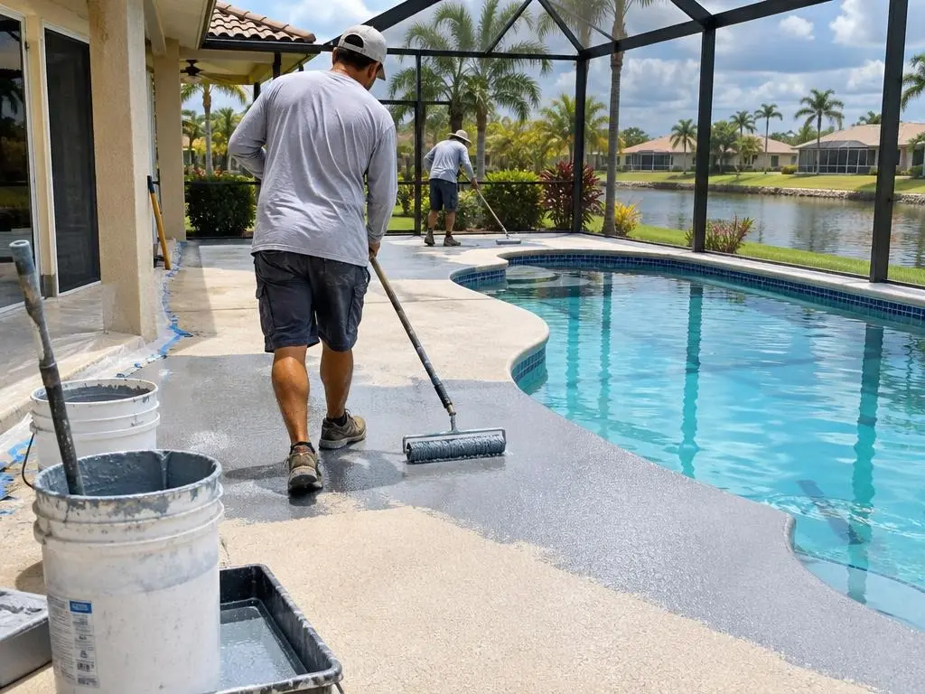 Patio & Pool Deck Coatings in Davie, FL